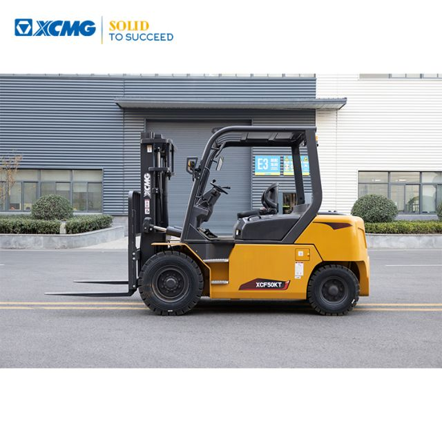XCMG Official Xcf50kt Internal Combustion Forklifts 5 Ton Diesel Counterbalanced Forklift
